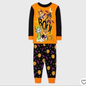 Paws Patrol Halloween Glow in the Dark Pajamas set 12M